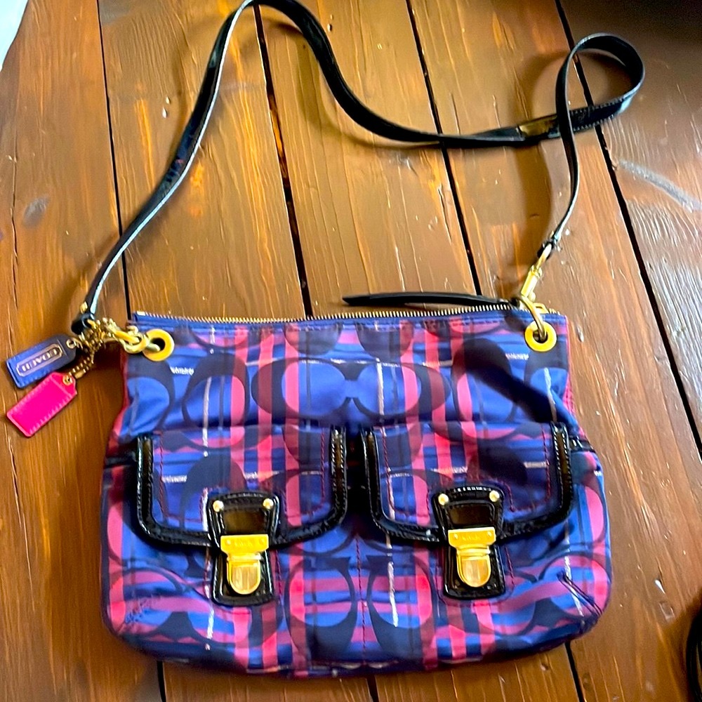 Coach shoulder purse